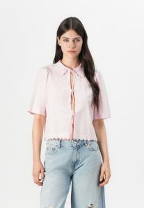 Блуза Pieces PCJIHANNA, Pink/Light Pink