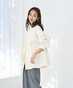 Джинсовая куртка без воротника Coen, цвет Off White