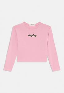 Топ Replay Long sleeved top, Light Pink