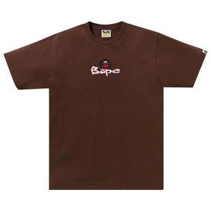 Футболка BAPE Color Camo Mad Ape Tee 'Brown'