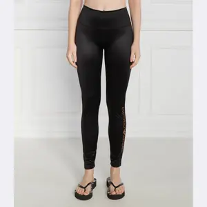 Леггинсы стандартной посадки Emporio Armani, черный