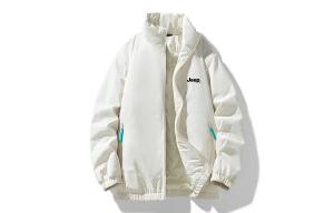 Пуховик Unisex Hooded Moderate Others Jeep, экрю