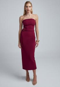 Платье BWLDR BYDEE, Burgundy/Red