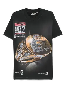 Футболка с принтом HELLSTAR, черный