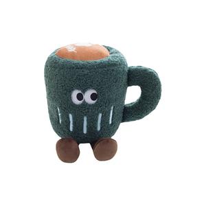 Милый плюшевый кукла в виде кофе с жемчужным молочным чаем, высота 14см/16см MENGXIAOZAI