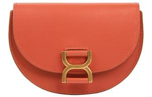 Chloé Сумка кроссбоди мини женская оранжевая