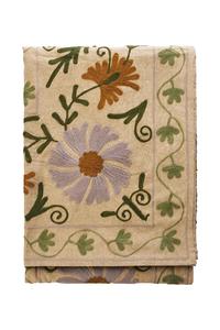 Хлопковое покрывало 130 х 180 см Madam Stoltz, мультиколор