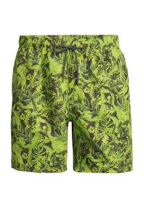 Плавки-Шорты с завязками Manguun, цвет dark citron aop