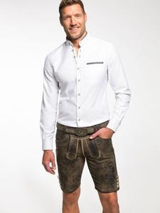 Традиционные рубашка энгадина Spieth & Wenksy, белый