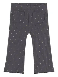 Расклешенные легинсы в рубчик Mayoral, серый