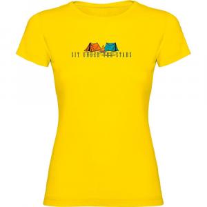 Футболка с коротким рукавом Kruskis Sit Under The Stars, желтый