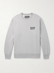 Свитшот из хлопкового джерси с вышитым логотипом WACKO MARIA, серый