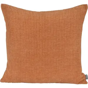 Декоративная подушка Jonny из вельвета, включая наполнение, 45x45 см, декоративная подушка с текстурой H.O.C.K., Goldfarben-orange + unifarben