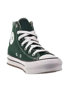 Кеды Chuck Taylor All Star EVA Lift Hi PS Envy/White/Natural Ivory Converse Kids, зеленый