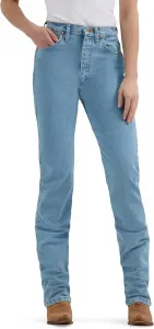 Wrangler Womens Cowboy Cut Slim Fit джинсы Bleach