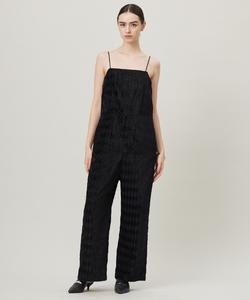 Комбинезон из жаккарда с алмазной огранкой