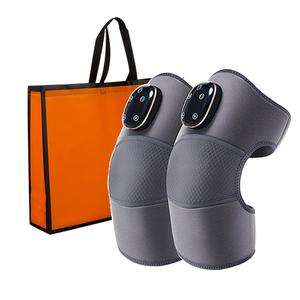 Коленный массажер с электрическим подогревом, теплый наколенник для согревания старых и холодных ног, термотерапия для суставов, устройство для мокса-массажа AUX, 2 Flagship Fully Matched Models With Gift Bags