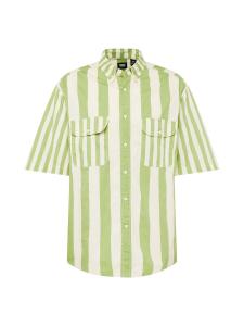 Повседневная рубашка Levi's Skateboarding Comfort fit Button Up Shirt Skate SS Woven, зеленый