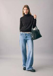 Джемпер Mango Kids TEEN, Zwart/Black