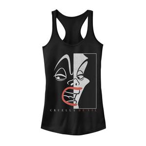 Майка с декоративным плакатом «Круэлла» для юниоров Licensed Character