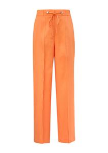 Обычные брюки s.Oliver BLACK LABEL, оранжевый