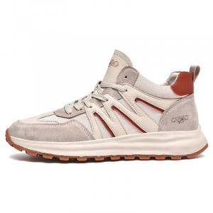 CARTELO Мужские полувысокие повседневные туфли песочного апельсинового цвета, цвет Sand Orange