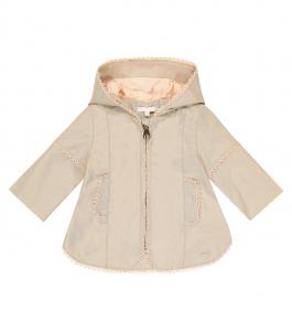 Хлопковая куртка Chloé Kids, Stone