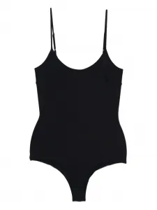 Боди с логотипом Patrizia Pepe, черный