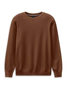 Bugatti Свитер с круглым вырезом, цвет 70-коричневый