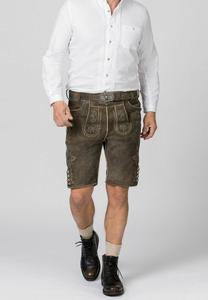 Кожаные брюки OLIVER Stockerpoint, коричневый