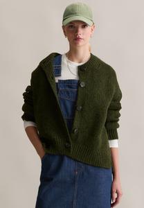 Кардиган Marc O'Polo DENIM CARDIGAN LONG SLEEVE CREW NECK , Dark Green Melange/Dark Green