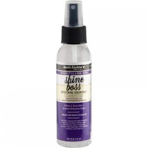 Освежающий спрей для блеска Grapeseed Shine Boss, 4 унции, Aunt Jackie'S