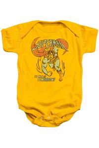 Детский комбинезончик DC Comics Tomorrow Man Gildan, золото