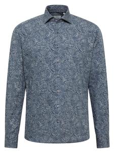 Рубашка MODERN FIT темно-синего цвета Eterna