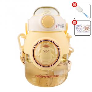 Пластиковые стаканы для воды 820ml Sanrio, Pudding Dog 820Ml