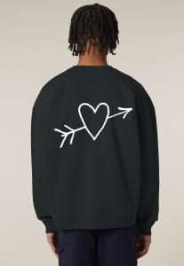 Толстовка EL AMOR BACK EMBROIDERY UNISEX Mira Paris, черный