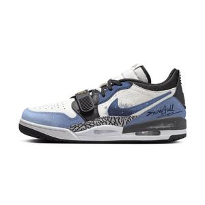 Legacy 312 устойчивые к истиранию низкие кроссовки для скейтбординга мужские черно-синие Jordan, черный