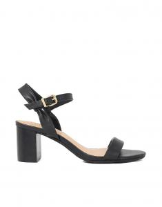 Широкие туфли Dune London черного цвета