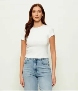 Футболка cropped fit Patrizia Pepe, белый