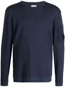 Толстовка с круглым вырезом C.P. Company, синий