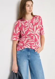 Футболка с принтом ausbremmer mit print Cecil, Pink