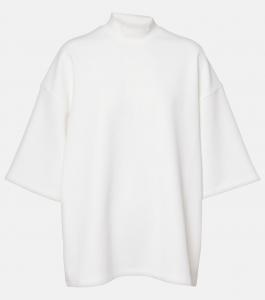 Полуматовый топ Wardrobe.NYC, белый