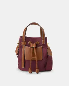 Женская нейлоновая сумка через плечо Tintoretto, бордовый