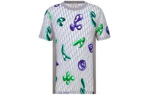 Ежеквартальные новинки Футболка мужская серая Dior, серый