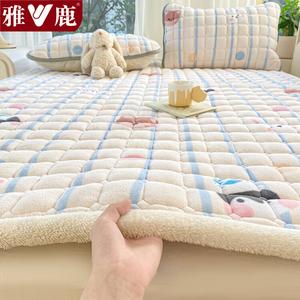 Yalu Матрас зимний вельвет 90х200 см, три слоя, низкая осыпаемость, цвет Animal Party