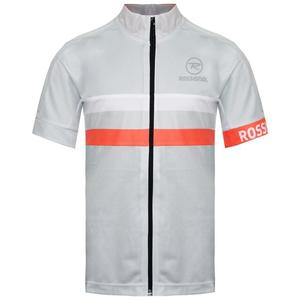 Светло-Серая женская классическая футболка с короткими рукавами на молнии rlewy13 225 Rossignol, серый