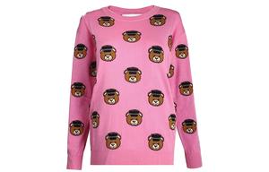 MOSCHINO Топ женский розовый