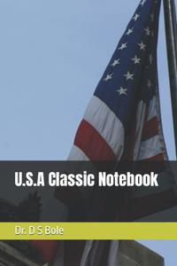 U.S.A Classic Notebook (Independently published)