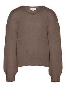 Свитер Vero Moda Girl Sweater ERIN, коричневый