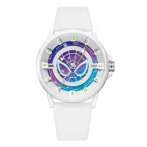 MARVEL Часы Hero Collection High School Students Watch Quartz Movement Silicone Strap Watch Unisex Multicolor Watch Dial